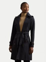 LAUREN RALPH LAUREN Trencz 297967122003 Granatowy Regular Fit. Niebieskie płaszcze damskie Lauren Ralph Lauren, s, bez wzorów, z syntetyku, bez kaptura. Za 1,699.00 zł.