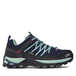 Trekkingi CMP. Niebieskie obuwie sportowe casual damskie CMP, bez zapięcia. Za 309.99 zł.