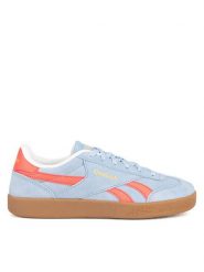 Reebok Sneakersy REEBOK SMASH EDGE 100220595 Niebieski. Niebieskie obuwie sportowe damskie Reebok, ze skóry, bez zapięcia. Za 279.99 zł.