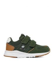 Beverly Hills Polo Club Sneakersy CEOWB-CP23-25063(CH) Khaki. Brązowe buty sportowe chłopięce Beverly Hills Polo Club, z syntetyku, bez zapięcia. Za 129.99 zł.