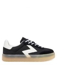 Aldo Sneakersy Retrostep 14002058 Czarny. Czarne obuwie sportowe damskie ALDO, ze skóry, bez zapięcia. Za 309.99 zł.