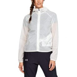 Kurtka sportowa damska Under Armour Qualifier Storm Packable. Białe kurtki sportowe damskie Under Armour, m, bez wzorów, z nylonu, bez kaptura. Za 249.00 zł.