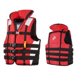 Kamizelka kapok na wodę PRO Race. Czerwone kamizelki damskie AQUARIUS, xl, bez wzorów, bez kaptura. Za 339.99 zł.
