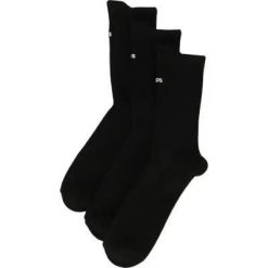 Sos Cinto 3 Pack Skarpety z poliestru i elastanu – 1001 Black. Czarne skarpetki damskie SOS, bez wzorów, z elastanu. Za 121.50 zł.