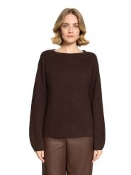 Betty Barclay Sweter w kolorze brązowym rozmiar: 40. Brązowe swetry klasyczne damskie Betty Barclay, bez kołnierzyka. Za 209.95 zł.