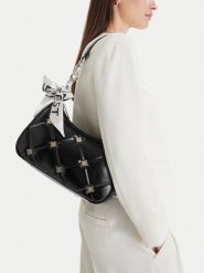 Nine West Torebka EO-Ludlow Dusk-KS2576-1 Czarny. Czarne torebki klasyczne damskie Nine West, z materiału, bez dodatków. Za 259.99 zł.