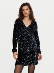 Pieces Sukienka koktajlowa 17133626 Czarny Slim Fit. Czarne sukienki damskie Pieces, bez wzorów, z syntetyku, wizytowe, bez ramiączek. Za 159.99 zł.