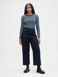 GAP Dżinsy - Comfort fit - w kolorze granatowym rozmiar: W32. Niebieskie jeansy damskie GAP, z podwyższonym stanem. Za 169.95 zł.