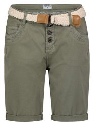 Stitch & Soul Bermudy w kolorze khaki rozmiar: S. Brązowe szorty damskie Stitch & Soul, bez wzorów, z tkaniny. Za 100.99 zł.