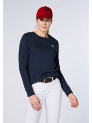 Polo Sylt Bluza w kolorze granatowym rozmiar: XXL. Niebieskie bluzy damskie Polo Sylt, xxl, bez wzorów, z bawełny, bez kaptura. Za 92.21 zł.