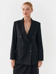 Weekend Max Mara Marynarka Yarden 2350461039 Czarny Regular Fit. Czarne marynarki i żakiety damskie Weekend Max Mara, bez wzorów, z wełny. Za 2,469.00 zł.