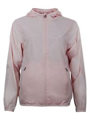 Peak Mountain Kurtka przeciwwiatrowa "Apluie" w kolorze jasnoróżowym rozmiar: L. Różowe kurtki sportowe damskie Peak Mountain, l, bez wzorów, z materiału, bez kaptura. Za 117.99 zł.