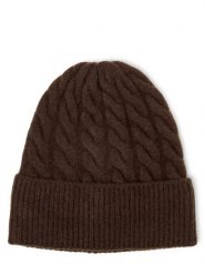 Marie Lund Czapka Kobiety Sztuczne włókno brązowy, ONE SIZE. Brązowe czapki damskie Marie Lund, bez wzorów, z włókna. Za 149.95 zł.