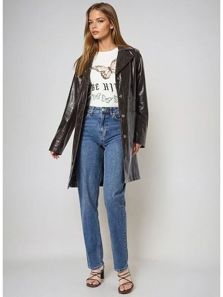 Monki Dżinsy - Regular fit - w kolorze niebieskim rozmiar: W24. Niebieskie jeansy damskie Monki, z podwyższonym stanem. Za 69.99 zł.