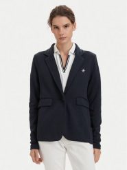 Beverly Hills Polo Club Marynarka P-SS26W-F6547 Granatowy Regular Fit. Niebieskie marynarki i żakiety damskie Beverly Hills Polo Club, l, bez wzorów, z syntetyku. Za 329.99 zł.