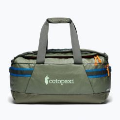 Torba podróżna Cotopaxi Allpa Duffel. Szare torby sportowe Cotopaxi, bez wzorów. Za 939.99 zł.