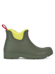 Hunter Kalosze WFS3020RMA-LGY Zielony. Zielone kalosze damskie Hunter, bez wzorów, z kauczuku. Za 349.99 zł.