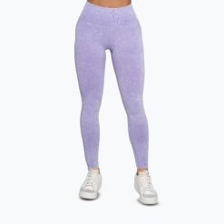 Legginsy GymBeam Lift. Fioletowe legginsy damskie GYMBEAM, bez wzorów. Za 109.99 zł.