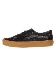 Vans Skórzane sneakersy w kolorze czarnym rozmiar: 44,5. Czarne obuwie sportowe damskie Vans, ze skóry, bez zapięcia. Za 162.49 zł.