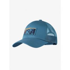 Czapka z daszkiem Buff Explore Trucker Cap - nidus blue L-XL. Niebieskie czapki z daszkiem damskie Buff, bez wzorów. Za 109.99 zł.