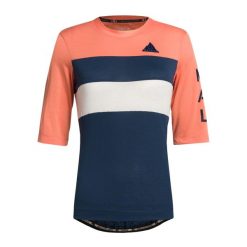 Koszulka rowerowa damska Maloja WallisM. Niebieskie koszulki damskie Maloja, m, bez wzorów, bez kołnierzyka, bez ramiączek. Za 249.99 zł.