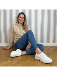 Freyling Sneakersy w kolorze białym rozmiar: 37. Białe obuwie sportowe damskie Freyling, z materiału, bez zapięcia. Za 87.40 zł.