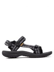 Teva Sandały Terra Fi Lite 1001474 Czarny. Czarne sandały damskie Teva, bez wzorów, z materiału, bez obcasa, bez zapięcia. Za 419.99 zł.