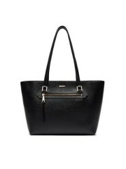 DKNY Torebka R42A3E20 Czarny. Czarne torebki klasyczne damskie DKNY, ze skóry, bez dodatków. Za 729.99 zł.