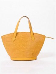 Louis Vuitton Torebka "St-Jacques PM" w kolorze żółtym - 38 x 24 x 10 cm rozmiar: onesize. Żółte torebki klasyczne damskie Louis Vuitton, z materiału, bez dodatków. Za 3,145.99 zł.