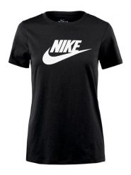 Nike Koszulka w kolorze czarnym rozmiar: XS. Czarne bluzki damskie Nike, xs, bez wzorów, z bawełny, bez kołnierzyka, bez ramiączek. Za 87.81 zł.