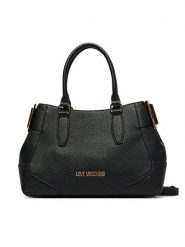 LOVE MOSCHINO Torebka JC4097PP1PLT1000 Czarny. Czarne torebki klasyczne damskie Love Moschino, ze skóry, bez dodatków. Za 1,059.00 zł.