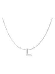 Luxenter Srebrny naszyjnik z elementem ozdobnym rozmiar: onesize. Szare naszyjniki damskie Luxenter, srebrne. Za 144.24 zł.