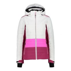 Damska kurtka narciarska softshell CMP. Białe kurtki damskie CMP, na zimę, bez wzorów, z softshellu, bez kaptura. Za 733.90 zł.
