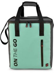 IRIS Barcelona Torba chłodząca "On the go" w kolorze miętowym - 34 x 35,5 x 26 cm rozmiar: onesize. Niebieskie torby sportowe IRIS Barcelona, bez wzorów, z materiału. Za 160.95 zł.