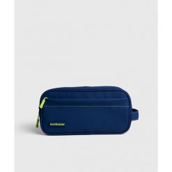 Torba podróżna na akcesoria - granatowa. Niebieskie torby podróżne NORDICDOTS, bez wzorów. Za 105.00 zł.