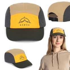 Czapka z daszkiem KADVA Hiker Cap. Niebieskie czapki z daszkiem damskie KADVA, bez wzorów. Za 39.99 zł.
