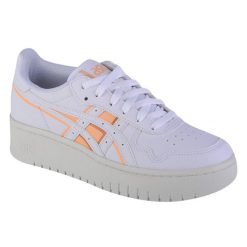 Buty sportowe Sneakersy damskie, ASICS Japan S PF. Białe obuwie sportowe casual damskie Asics, trekkingowe. Za 360.50 zł.