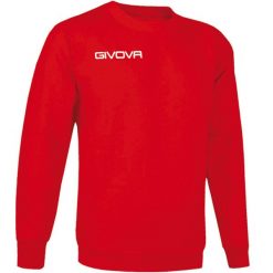 Bluza piłkarska dla dorosłych Givova Maglia One czerwona. Czerwone bluzy damskie Givova, xs, bez wzorów, bez kaptura. Za 83.00 zł.
