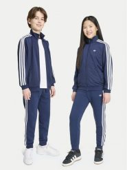 Adidas Spodnie dresowe 3-Stripes HZ9583 Granatowy Regular Fit. Niebieskie spodnie dresowe chłopięce Adidas, z bawełny. Za 179.99 zł.