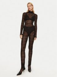 Gestuz Kombinezon Laila 10909442 Czarny Slim Fit. Czarne sukienki damskie Gestuz, bez wzorów, z syntetyku, bez ramiączek. Za 459.99 zł.