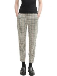 TOM TAILOR Denim Spodnie w kolorze beżowo-zielonym rozmiar: S. Brązowe spodnie materiałowe damskie TOM TAILOR DENIM, bez wzorów, z denimu. Za 139.95 zł.