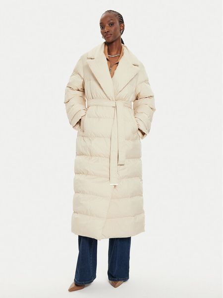 PINKO Kurtka zimowa Taccuino 103829 A0L5 Écru Regular Fit. Kurtki damskie Pinko, na zimę, l, bez wzorów, z syntetyku, bez kaptura. Za 2,009.00 zł.