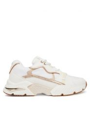 Guess Sneakersy FLJCR6 ELE12 Biały. Białe obuwie sportowe damskie Guess, z materiału, bez zapięcia. Za 549.99 zł.