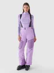 4F Spodnie narciarskie w kolorze fioletowym rozmiar: L. Różowe spodnie dresowe damskie 4F, l, bez wzorów. Za 401.95 zł.