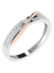 Diamant Vendôme Złoty pierścionek z diamentami rozmiar: 46. Szare pierścionki damskie Diamant Vendöme, z diamentem, złote. Za 2,175.71 zł.