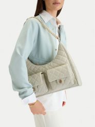 Badura Torebka EO-HAI-LDA8610 Zielony. Zielone torebki klasyczne damskie Badura, z materiału, bez dodatków. Za 279.99 zł.