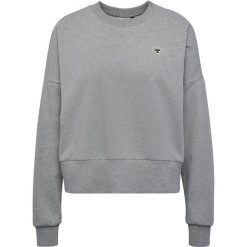 Bluza damska Hummel Bee. Szare bluzy damskie Hummel, bez wzorów, bez kaptura. Za 217.50 zł.