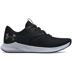 Buty Treningowe Damskie Under Armour Charged Aurora 2. Czarne obuwie sportowe damskie Under Armour, bez zapięcia, na fitness i siłownię. Za 369.99 zł.