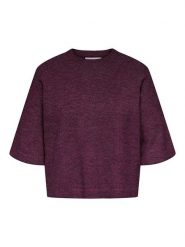 ONLY Carmakoma Sweter w kolorze bordowym rozmiar: S-42/44. Czerwone swetry klasyczne damskie Only Carmakoma, s, bez kołnierzyka. Za 99.95 zł.