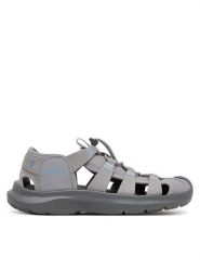 Keen Sandały Seanik H2 W 1030384 Szary. Szare sandały damskie Keen, bez wzorów, z materiału, bez obcasa, bez zapięcia. Za 249.99 zł.